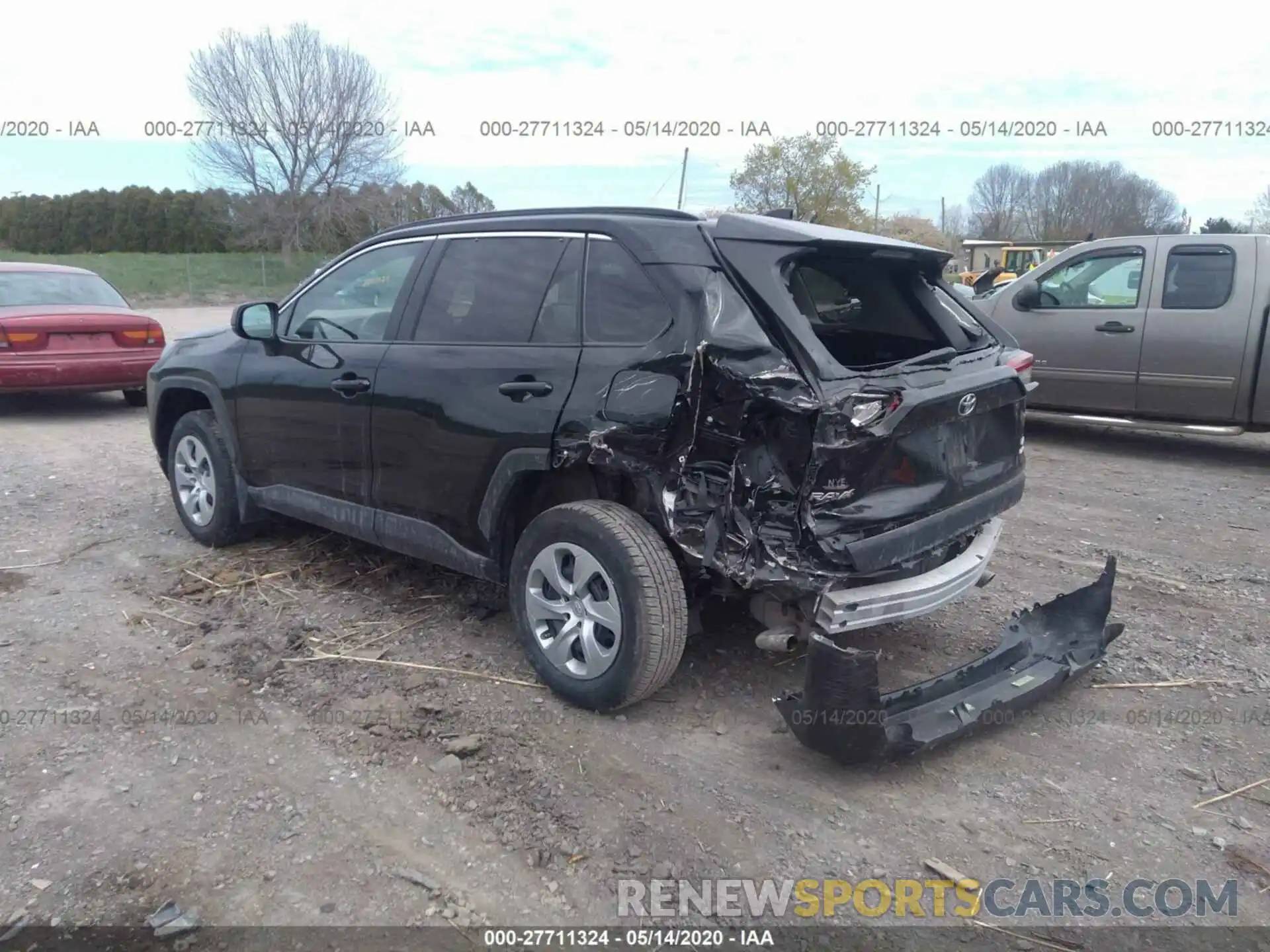 3 Photograph of a damaged car 2T3F1RFV7KW065568 TOYOTA RAV4 2019