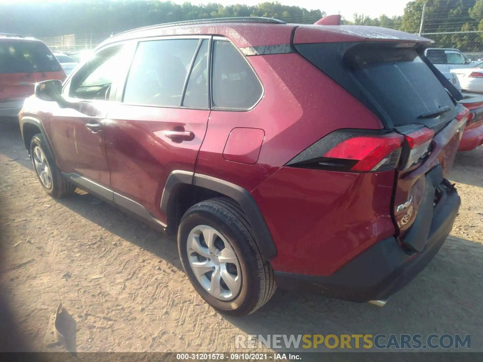 3 Photograph of a damaged car 2T3F1RFV7KW073895 TOYOTA RAV4 2019