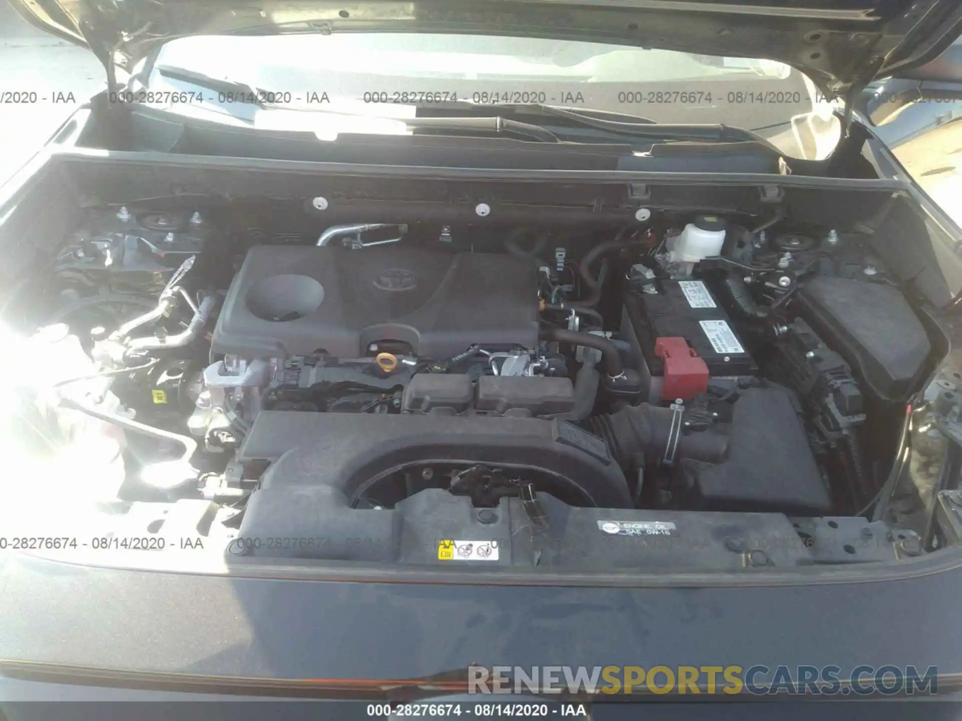 10 Photograph of a damaged car 2T3F1RFV7KW077574 TOYOTA RAV4 2019