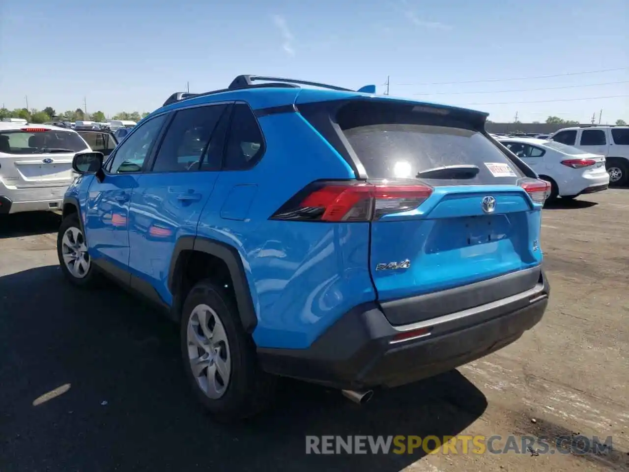 3 Photograph of a damaged car 2T3F1RFV7KW078496 TOYOTA RAV4 2019