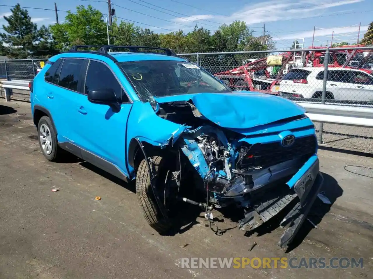 9 Photograph of a damaged car 2T3F1RFV7KW078496 TOYOTA RAV4 2019