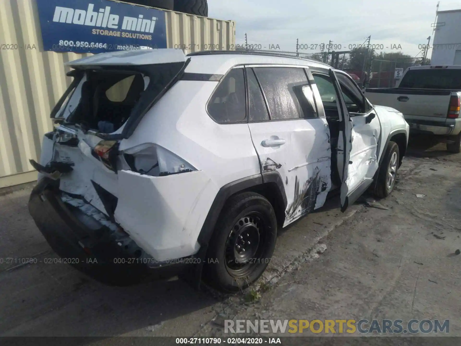 6 Фотография поврежденного автомобиля 2T3F1RFV8KC007275 TOYOTA RAV4 2019