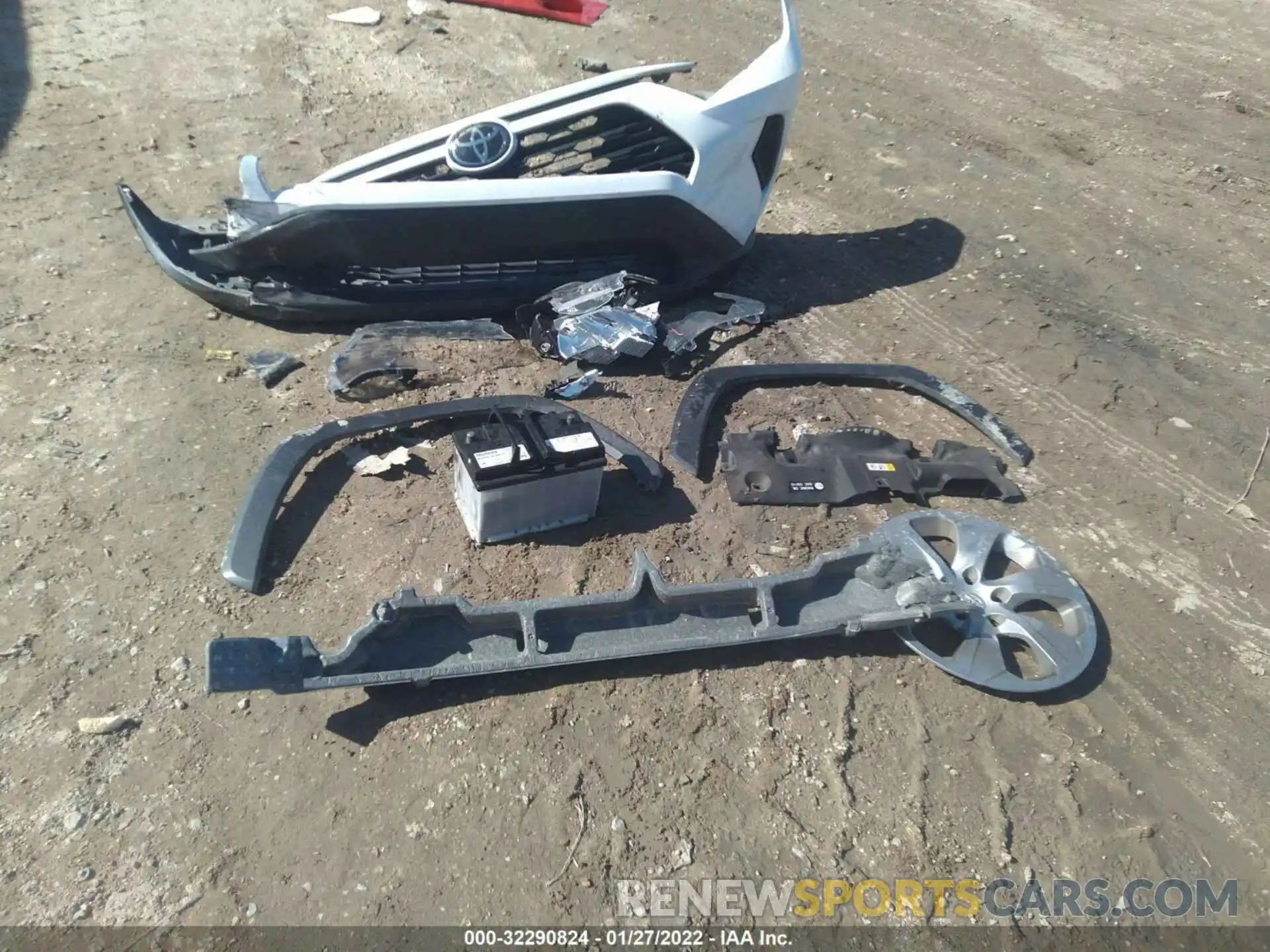 12 Photograph of a damaged car 2T3F1RFV8KC008989 TOYOTA RAV4 2019