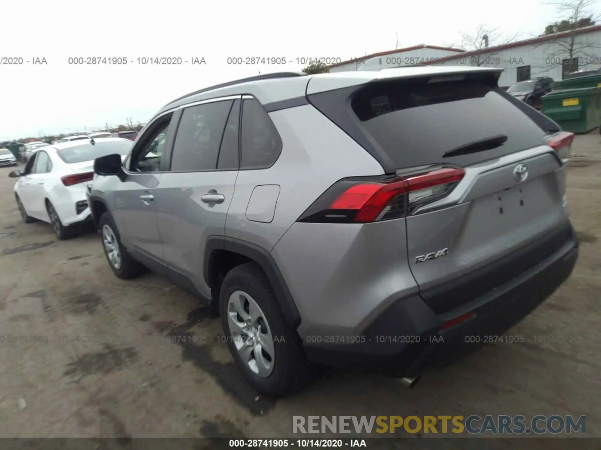 3 Photograph of a damaged car 2T3F1RFV8KC012038 TOYOTA RAV4 2019