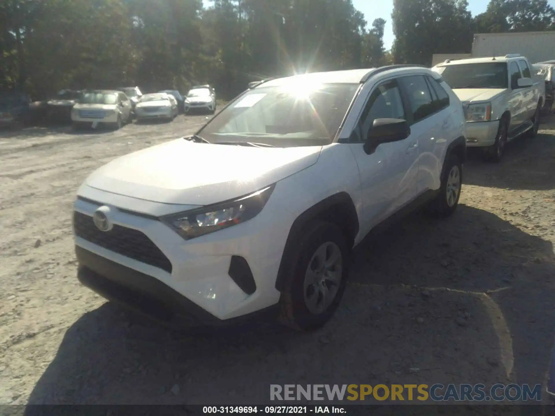 2 Photograph of a damaged car 2T3F1RFV8KC023945 TOYOTA RAV4 2019