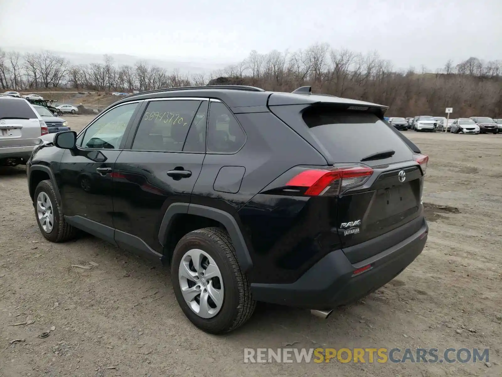 3 Photograph of a damaged car 2T3F1RFV8KC027154 TOYOTA RAV4 2019