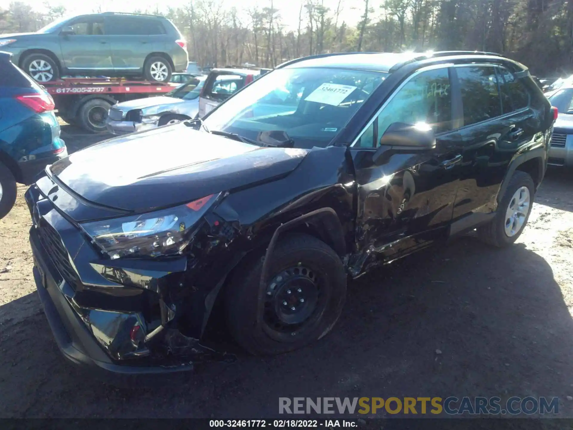 2 Photograph of a damaged car 2T3F1RFV8KC046836 TOYOTA RAV4 2019