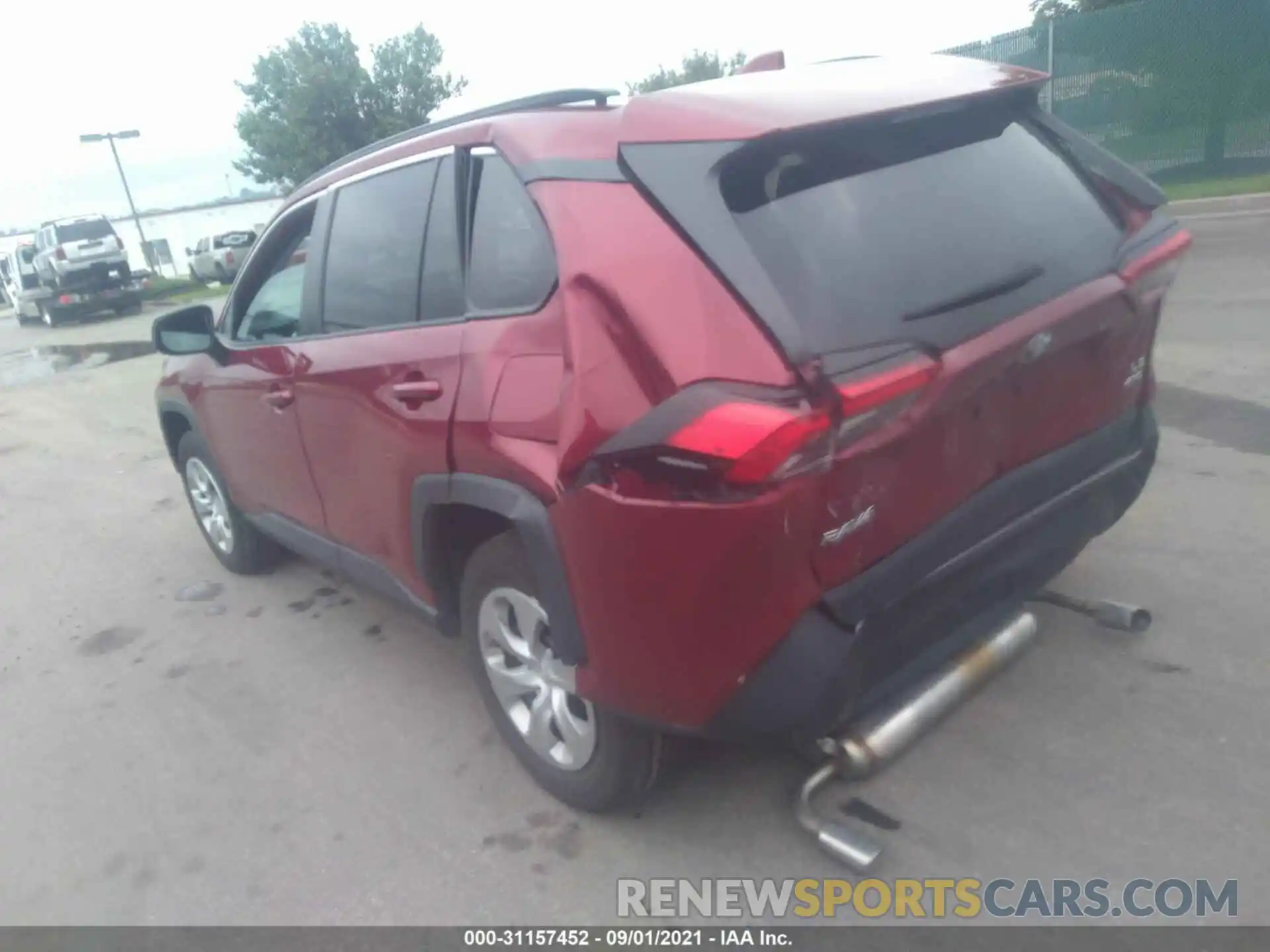 3 Photograph of a damaged car 2T3F1RFV8KC050787 TOYOTA RAV4 2019