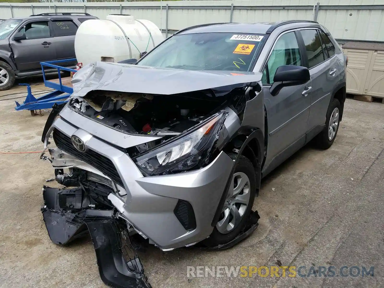 2 Photograph of a damaged car 2T3F1RFV8KC051986 TOYOTA RAV4 2019