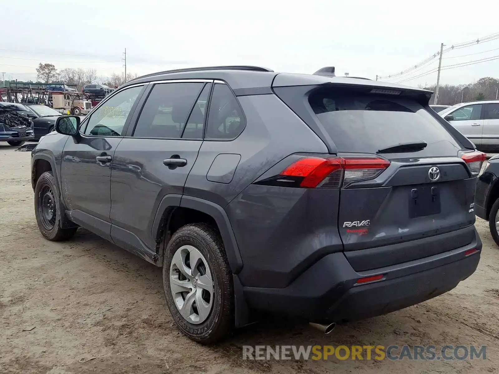 3 Photograph of a damaged car 2T3F1RFV8KC052359 TOYOTA RAV4 2019