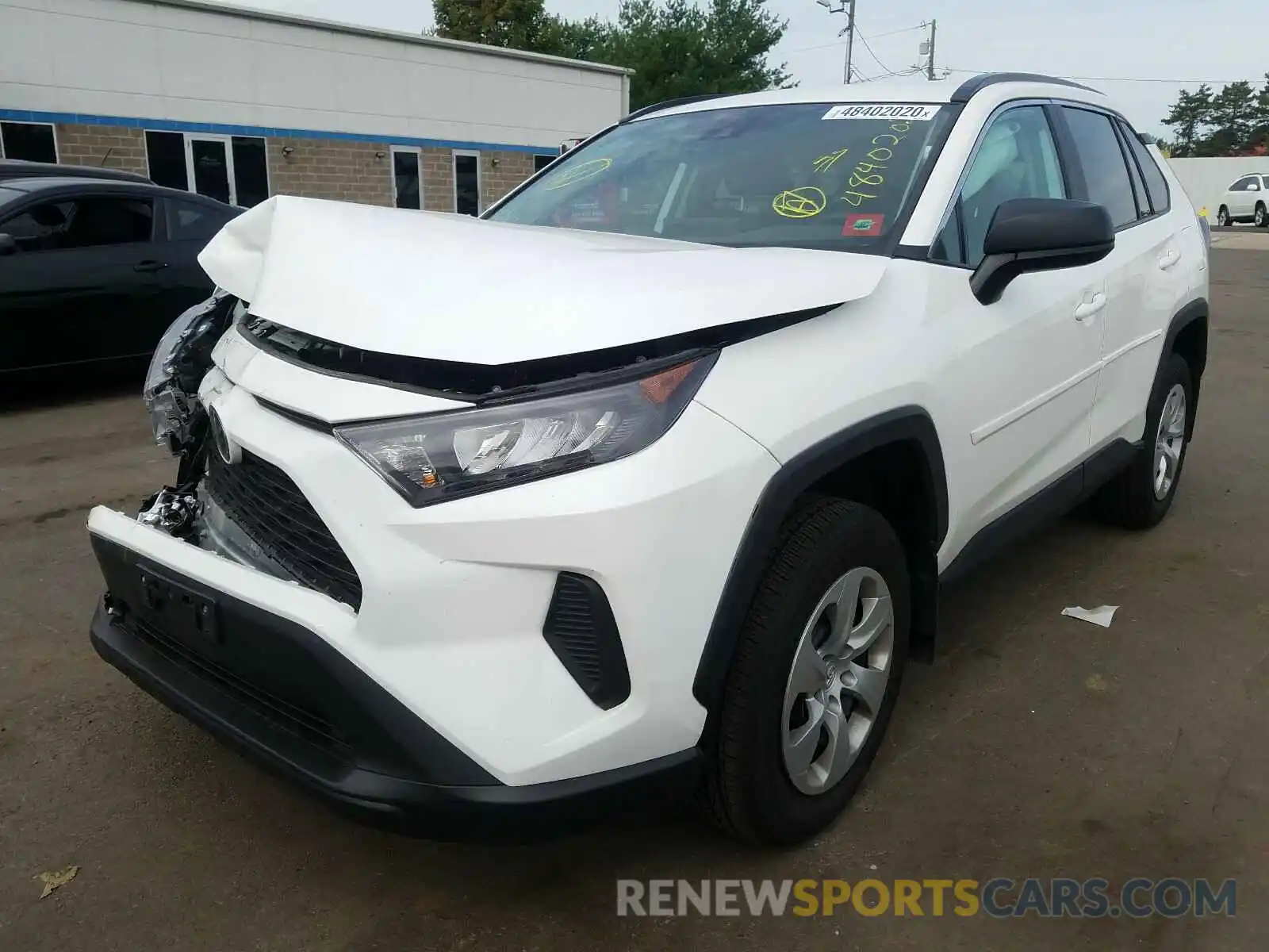 2 Photograph of a damaged car 2T3F1RFV8KC057058 TOYOTA RAV4 2019