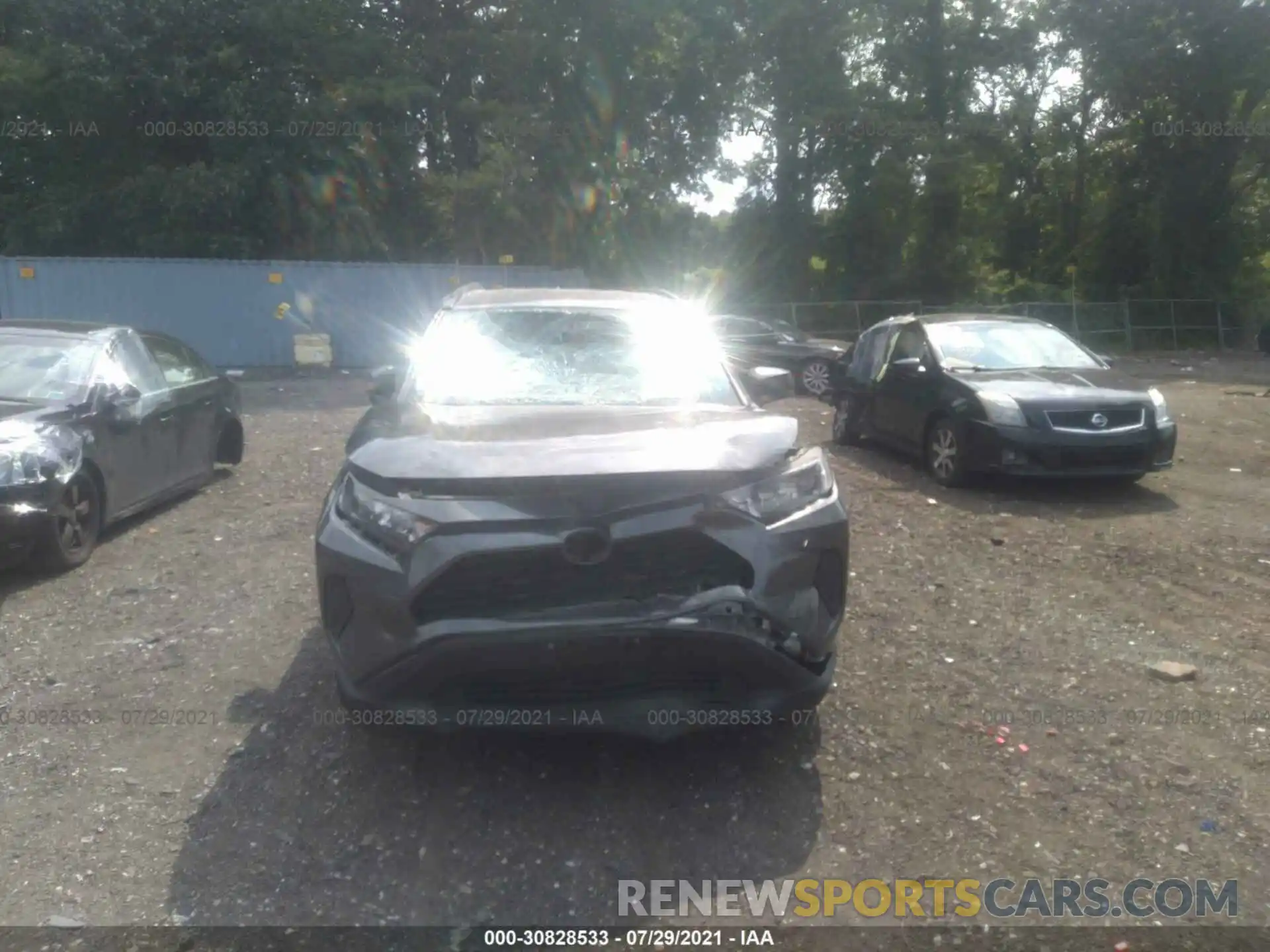 6 Photograph of a damaged car 2T3F1RFV8KC059067 TOYOTA RAV4 2019