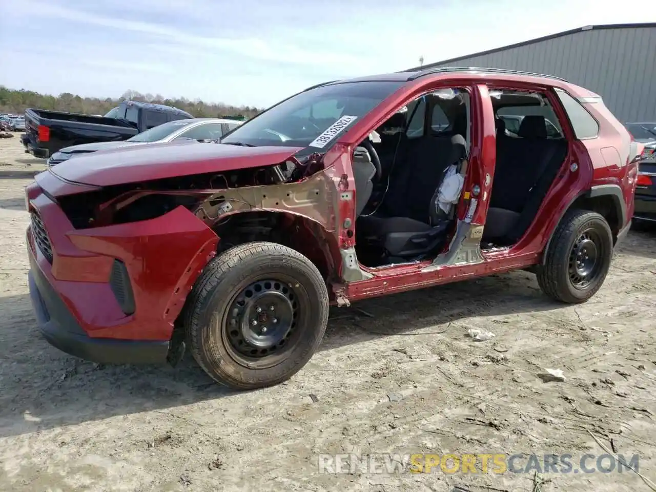 2 Photograph of a damaged car 2T3F1RFV8KC059344 TOYOTA RAV4 2019