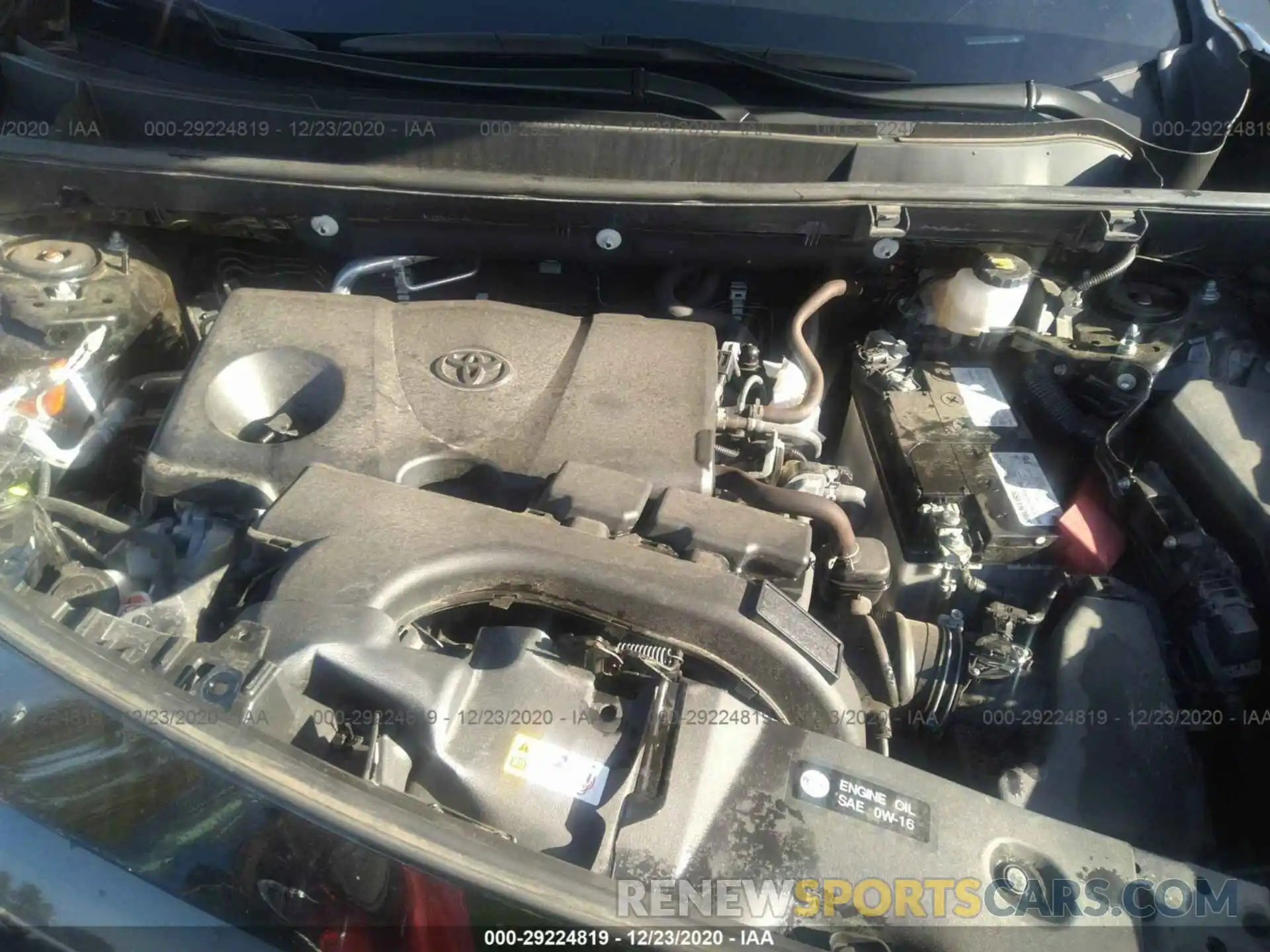 10 Фотография поврежденного автомобиля 2T3F1RFV8KW008778 TOYOTA RAV4 2019