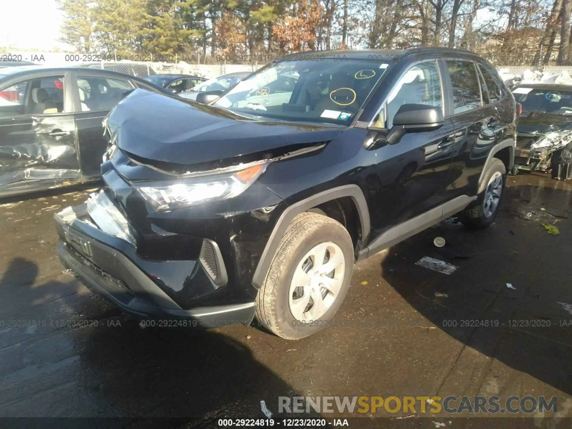 2 Фотография поврежденного автомобиля 2T3F1RFV8KW008778 TOYOTA RAV4 2019