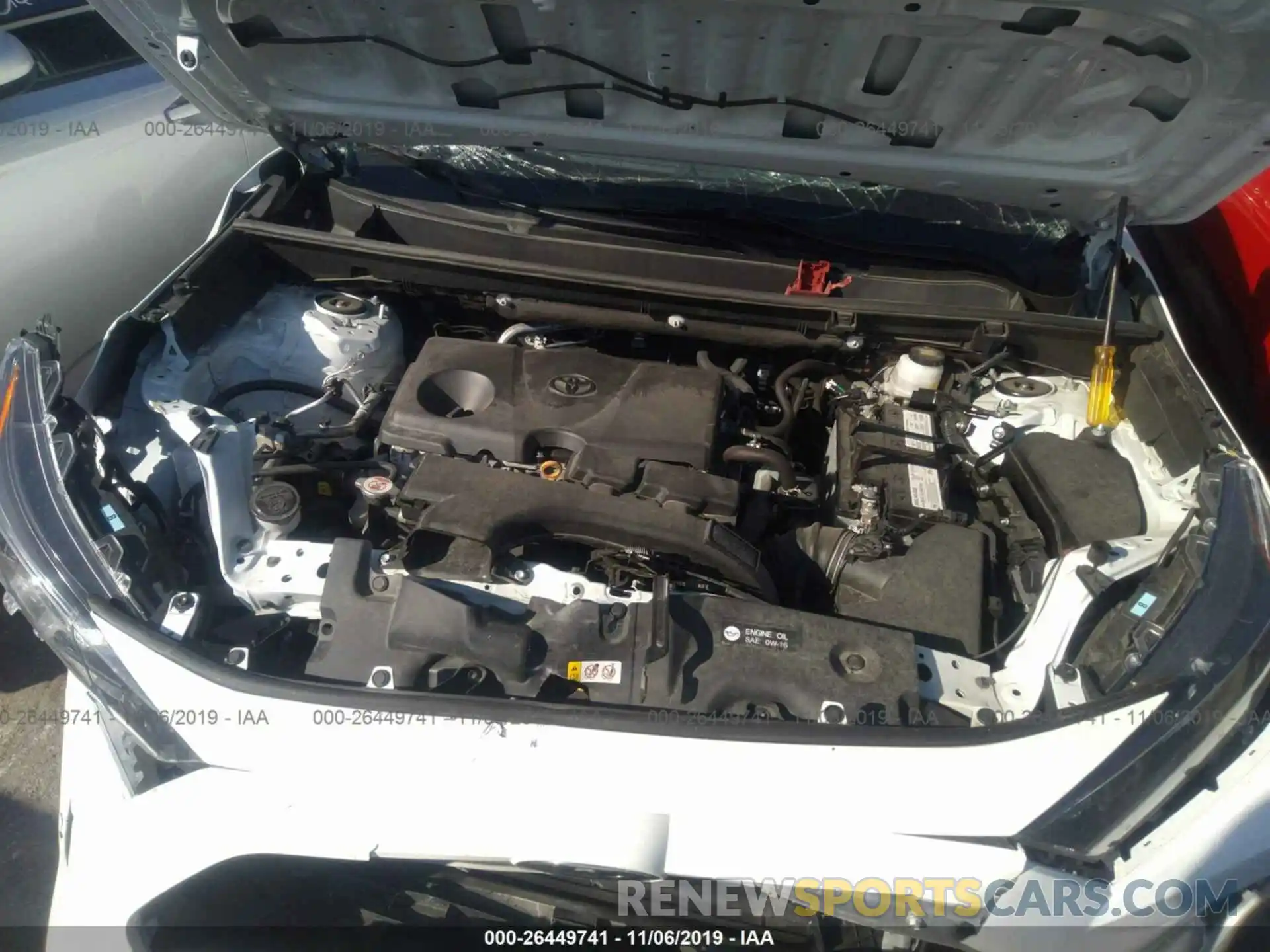 10 Фотография поврежденного автомобиля 2T3F1RFV8KW014953 TOYOTA RAV4 2019