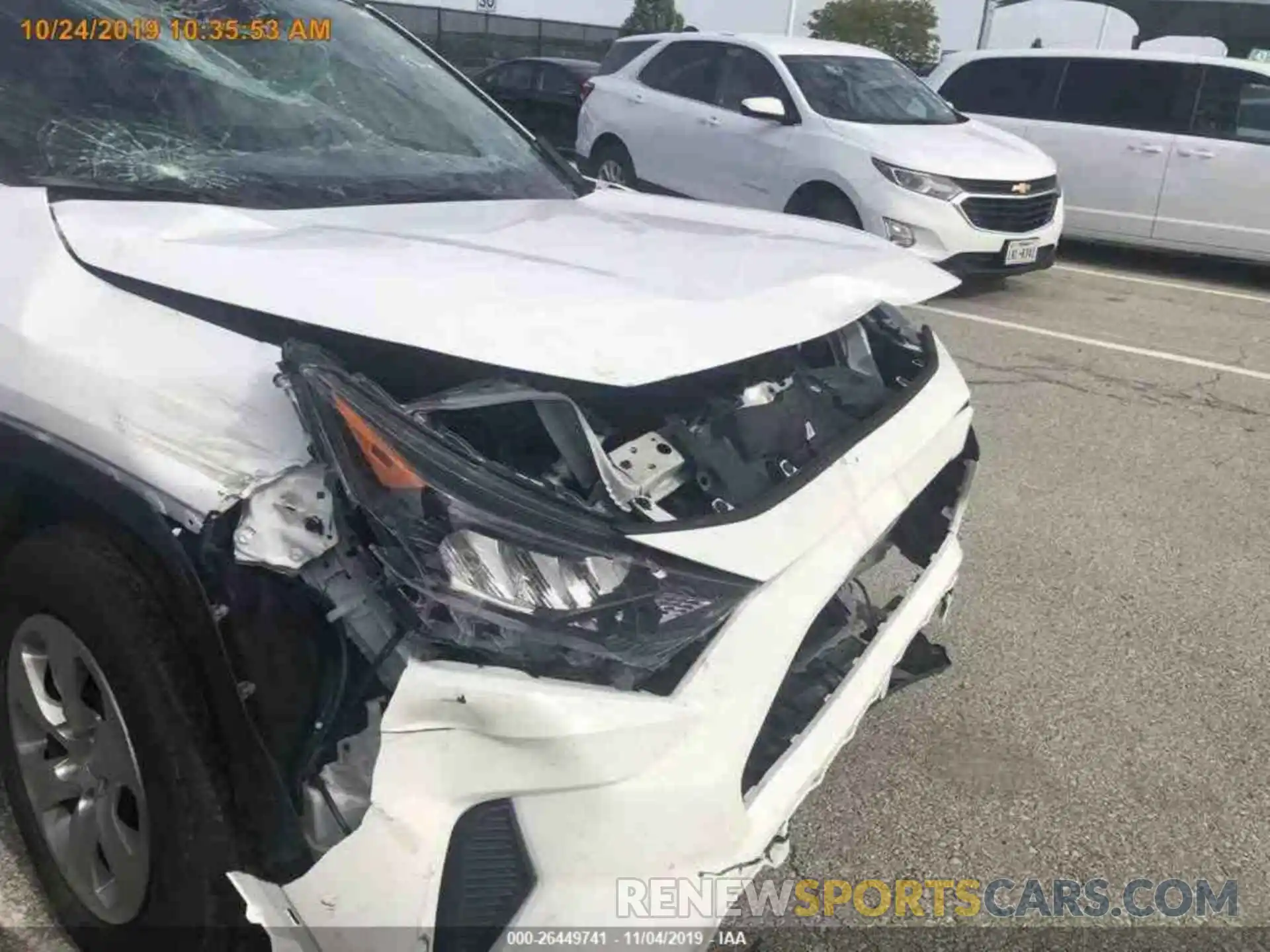 12 Photograph of a damaged car 2T3F1RFV8KW014953 TOYOTA RAV4 2019