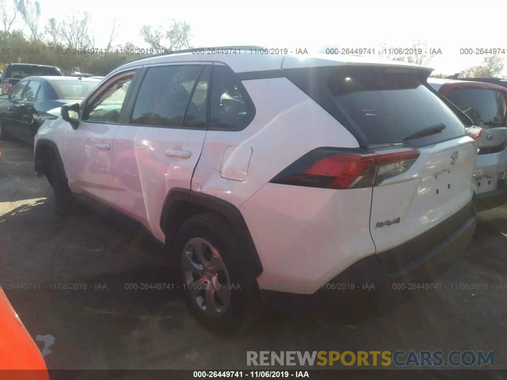 3 Photograph of a damaged car 2T3F1RFV8KW014953 TOYOTA RAV4 2019