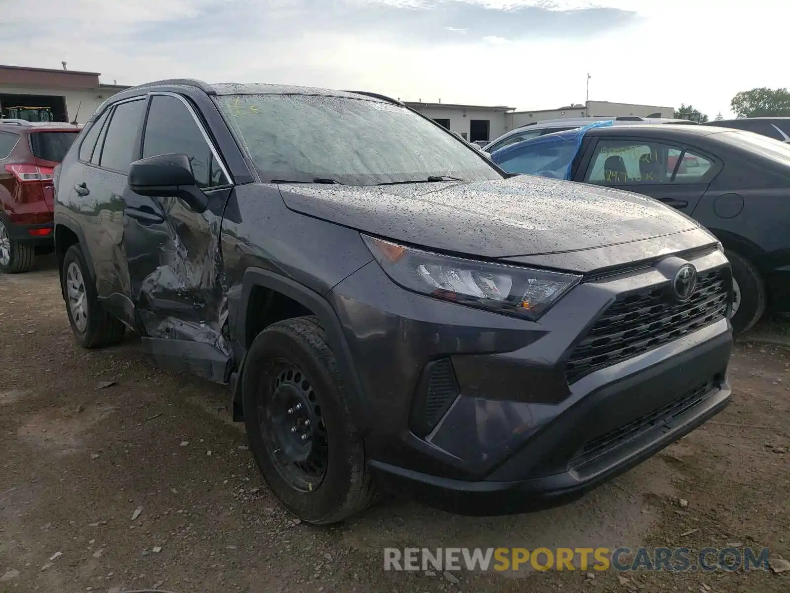 1 Photograph of a damaged car 2T3F1RFV8KW021059 TOYOTA RAV4 2019