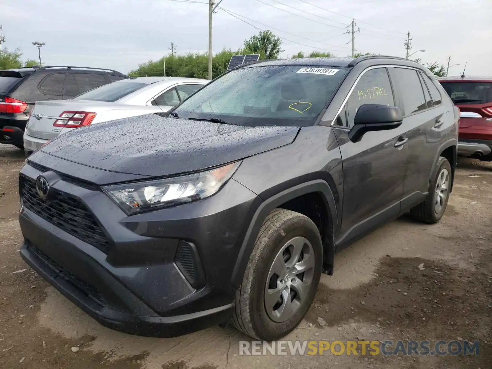 2 Фотография поврежденного автомобиля 2T3F1RFV8KW021059 TOYOTA RAV4 2019