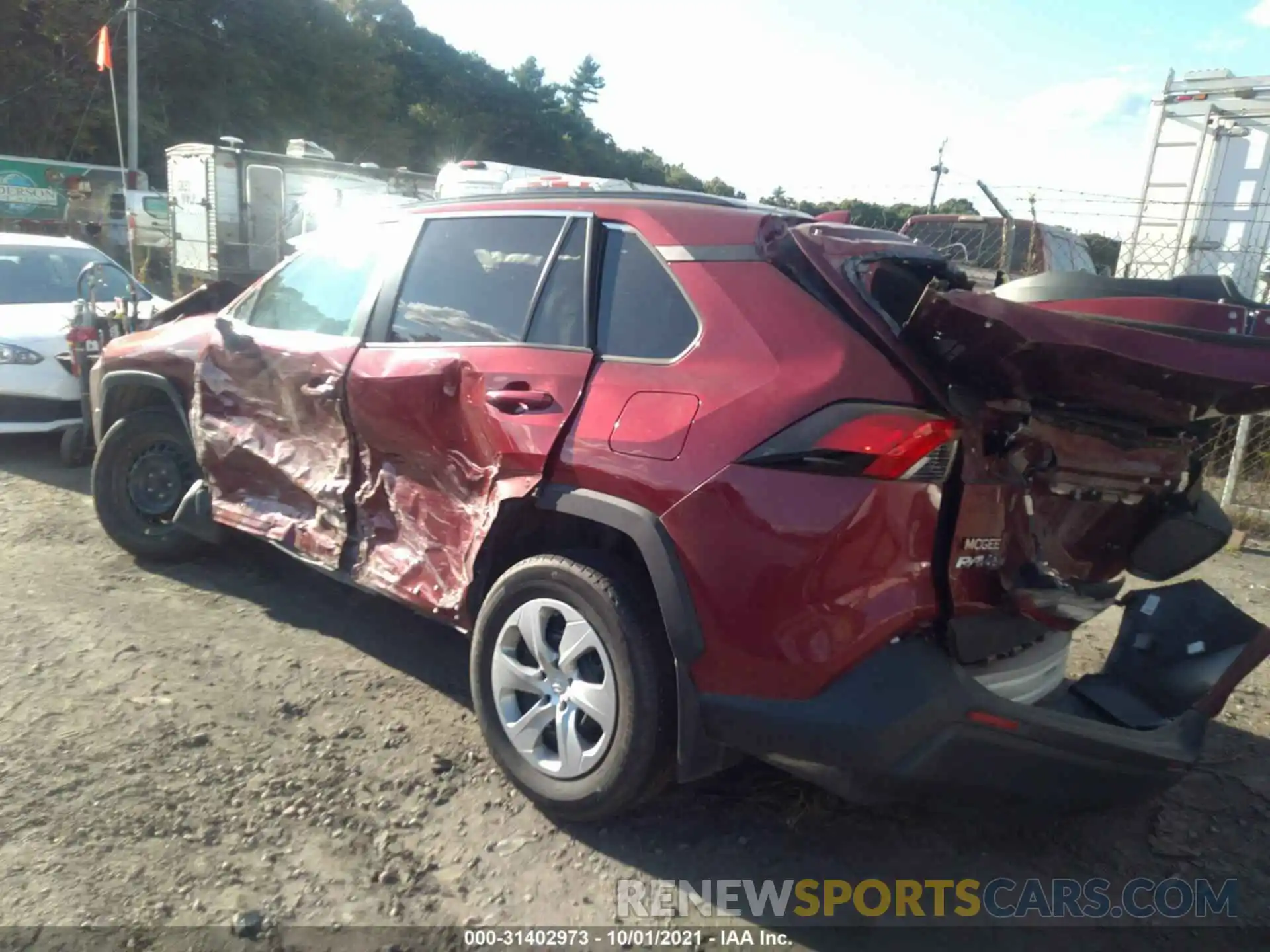 3 Photograph of a damaged car 2T3F1RFV8KW024740 TOYOTA RAV4 2019