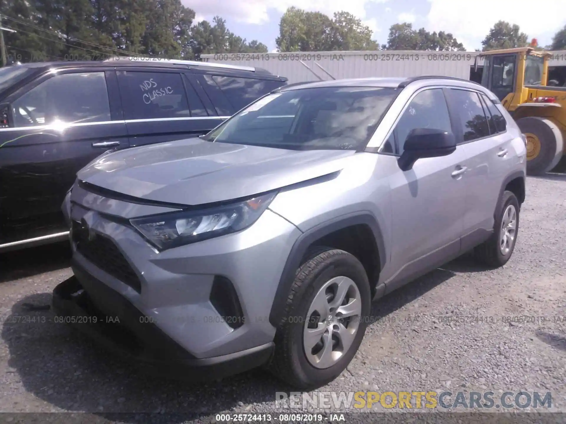 2 Photograph of a damaged car 2T3F1RFV8KW030165 TOYOTA RAV4 2019