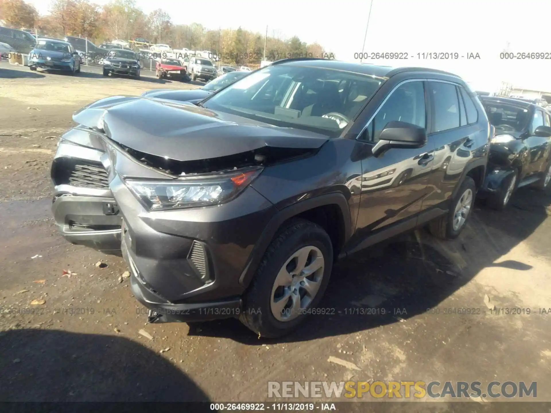 2 Photograph of a damaged car 2T3F1RFV8KW036046 TOYOTA RAV4 2019