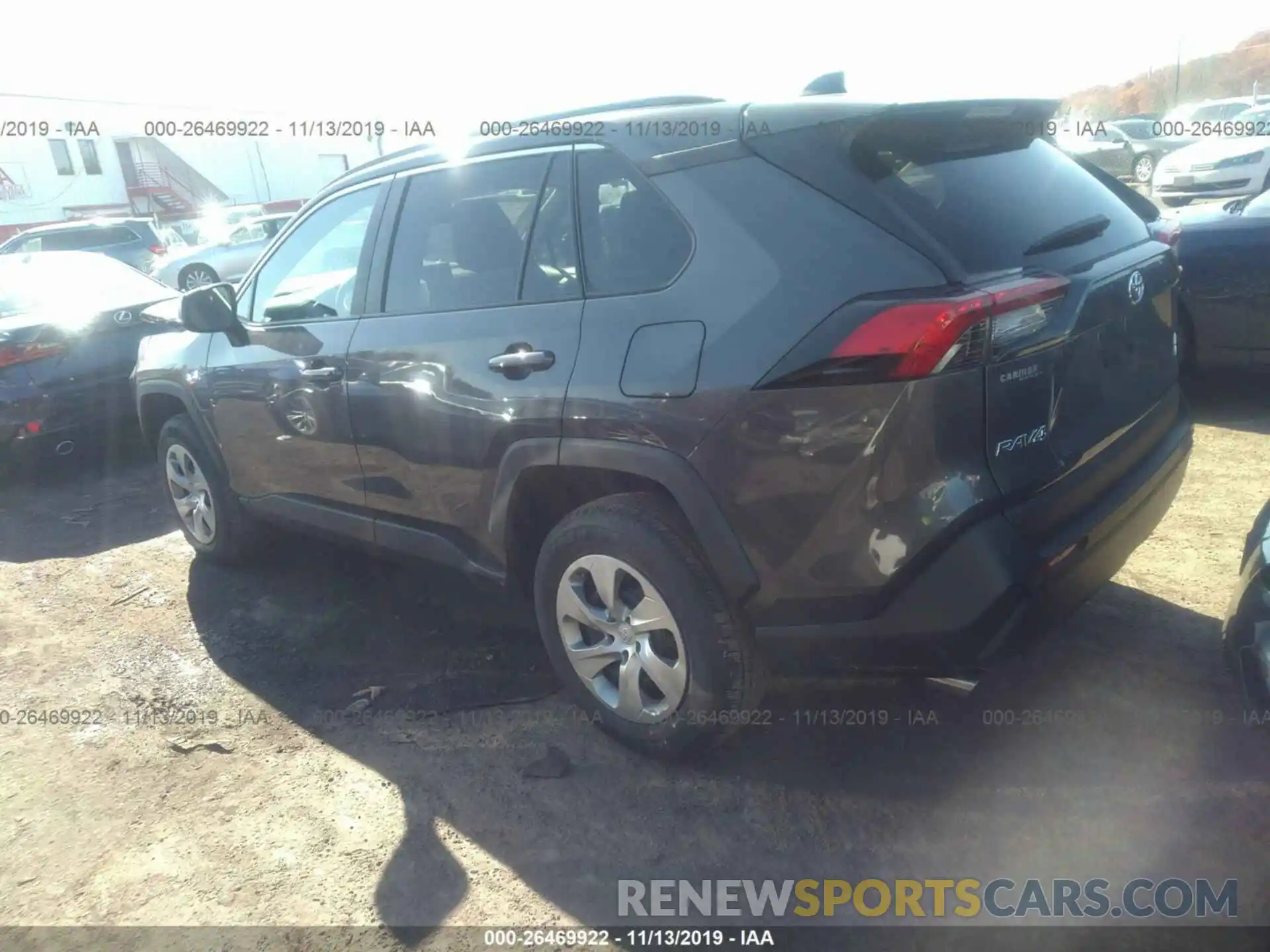 3 Photograph of a damaged car 2T3F1RFV8KW036046 TOYOTA RAV4 2019