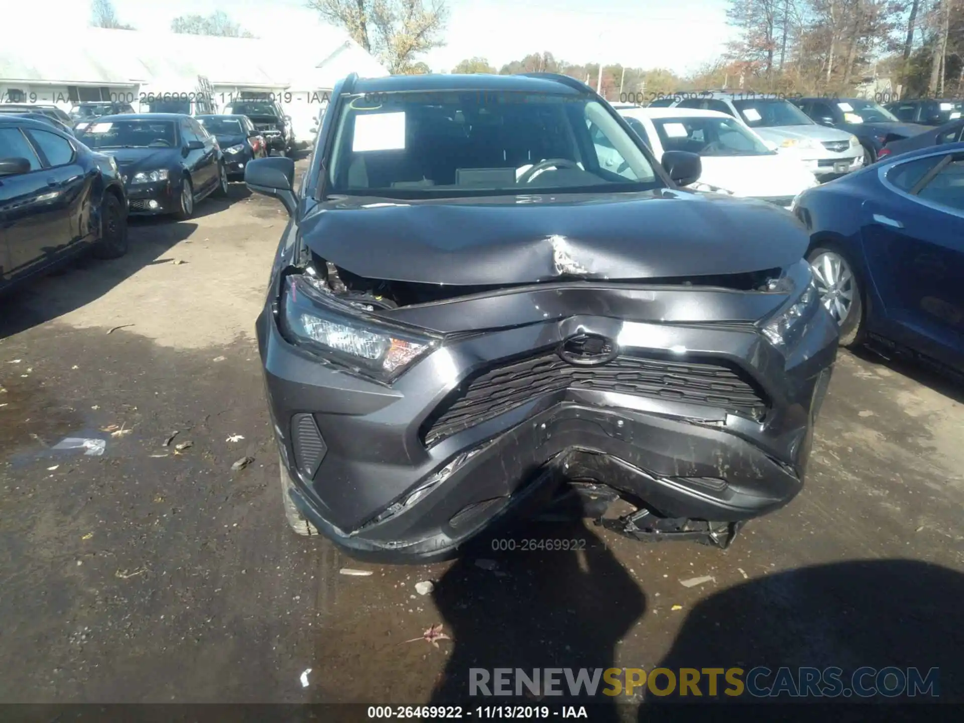 6 Photograph of a damaged car 2T3F1RFV8KW036046 TOYOTA RAV4 2019