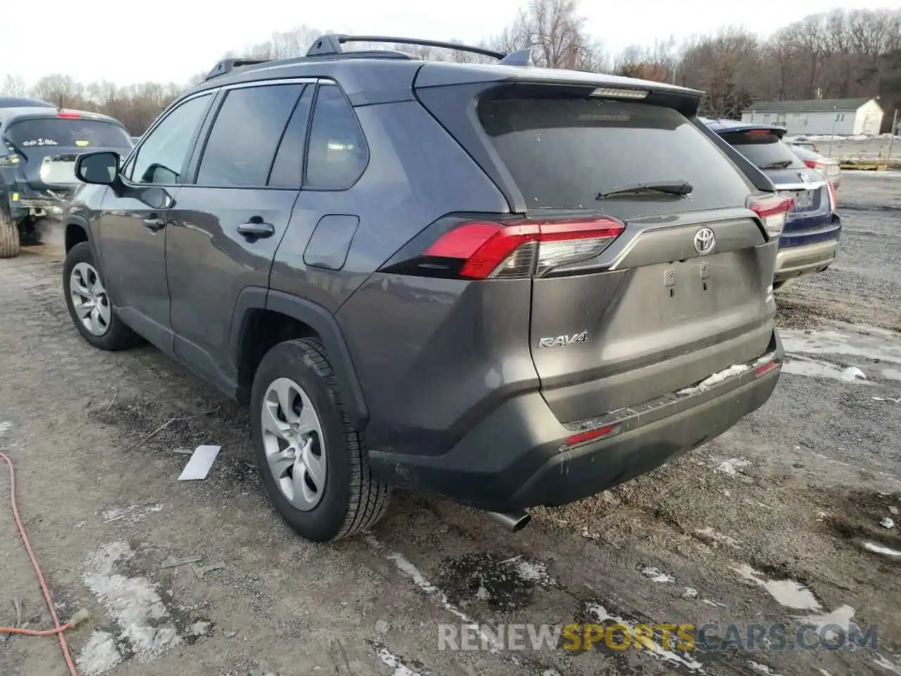 3 Photograph of a damaged car 2T3F1RFV8KW038993 TOYOTA RAV4 2019