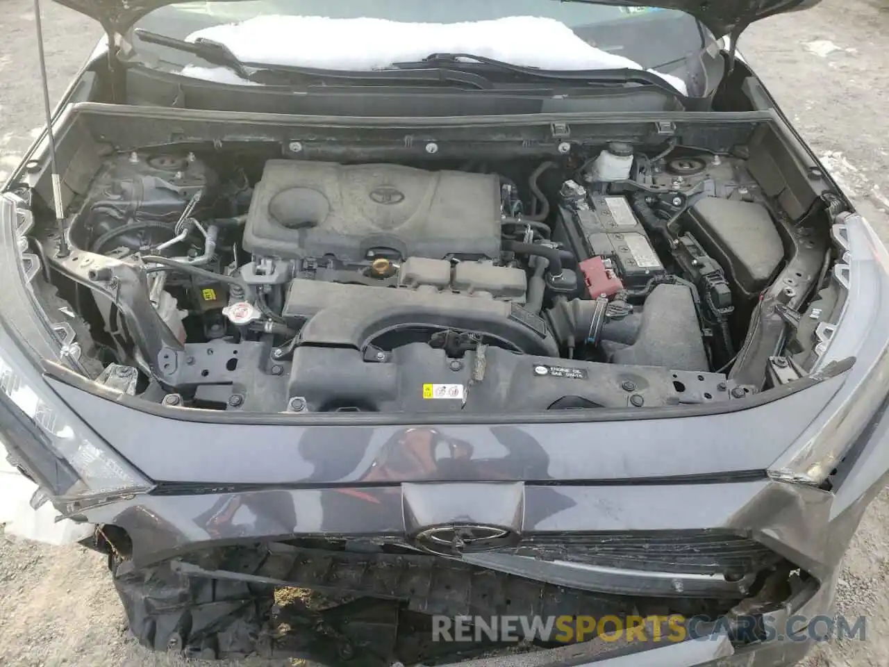 7 Photograph of a damaged car 2T3F1RFV8KW038993 TOYOTA RAV4 2019