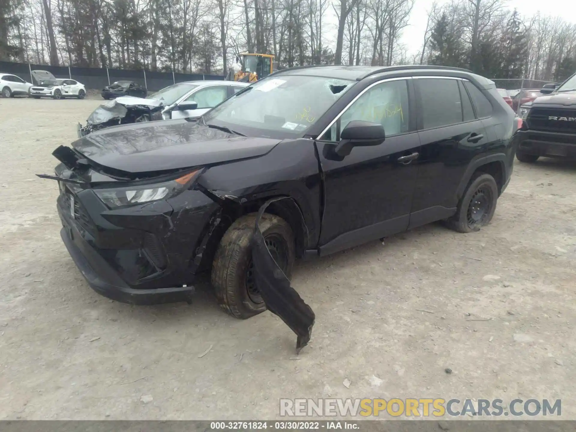 2 Фотография поврежденного автомобиля 2T3F1RFV8KW063392 TOYOTA RAV4 2019