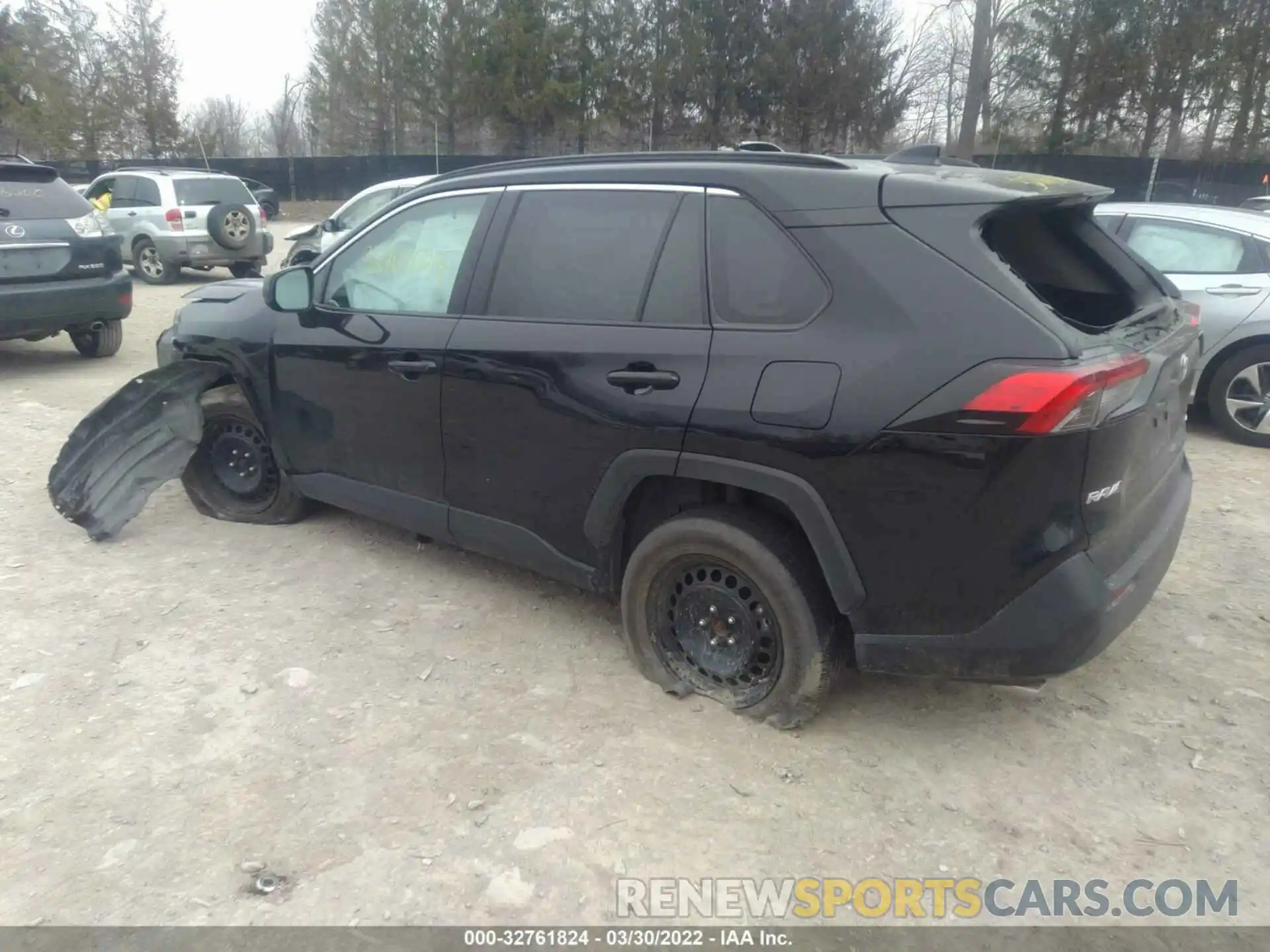 3 Фотография поврежденного автомобиля 2T3F1RFV8KW063392 TOYOTA RAV4 2019