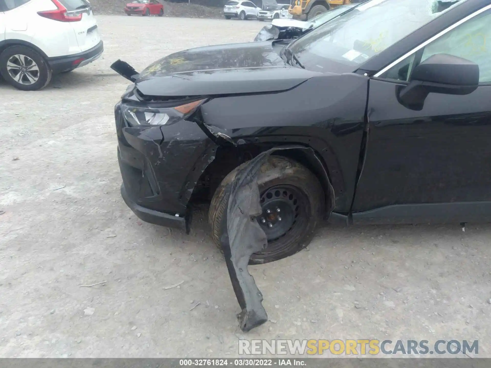 6 Photograph of a damaged car 2T3F1RFV8KW063392 TOYOTA RAV4 2019