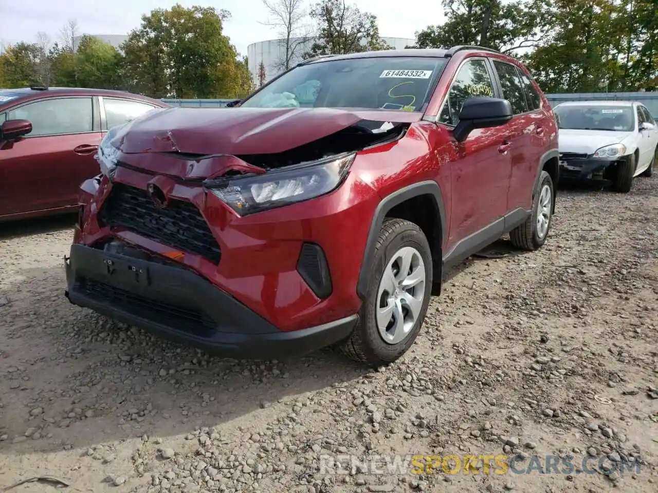 2 Фотография поврежденного автомобиля 2T3F1RFV8KW064834 TOYOTA RAV4 2019