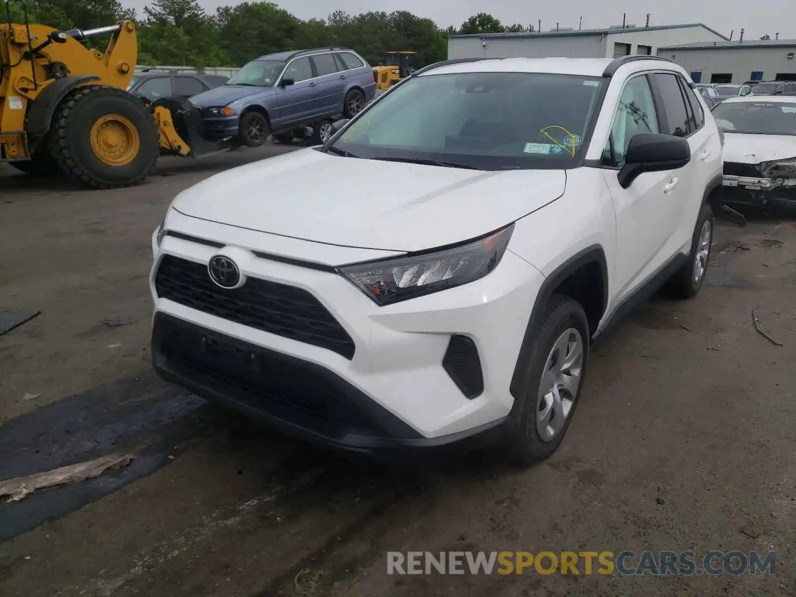 2 Фотография поврежденного автомобиля 2T3F1RFV8KW065840 TOYOTA RAV4 2019