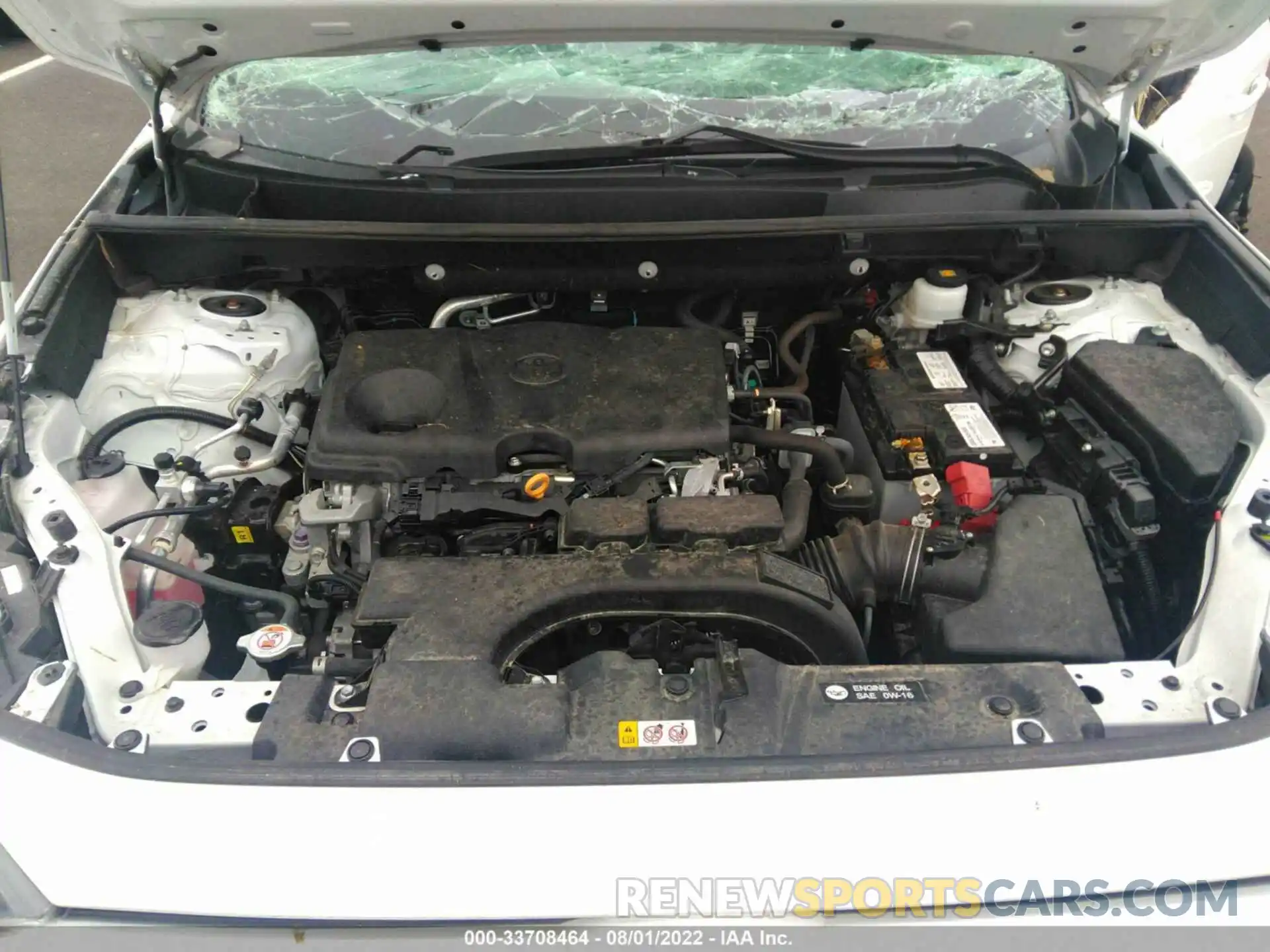 10 Photograph of a damaged car 2T3F1RFV8KW071654 TOYOTA RAV4 2019