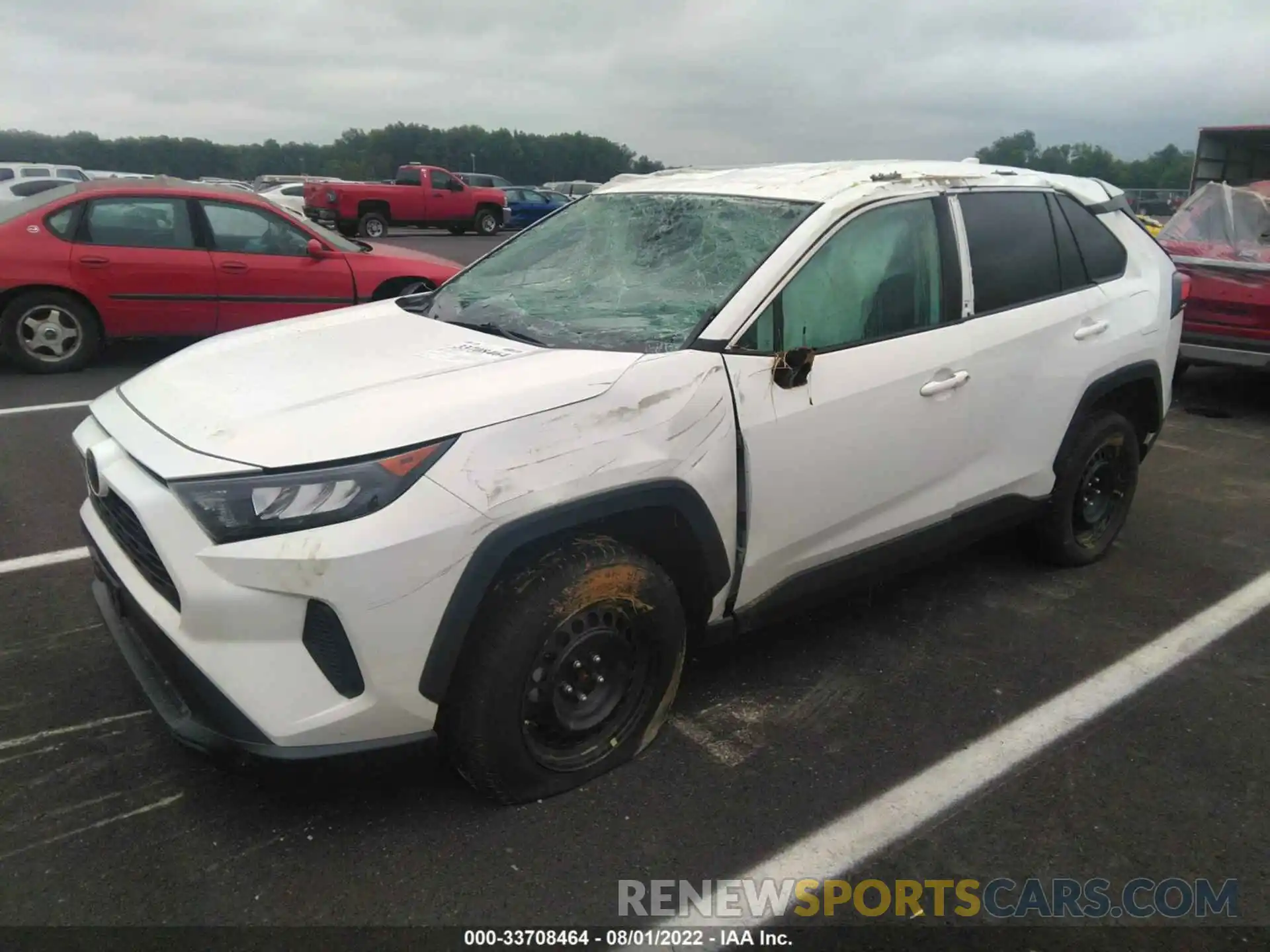 2 Photograph of a damaged car 2T3F1RFV8KW071654 TOYOTA RAV4 2019