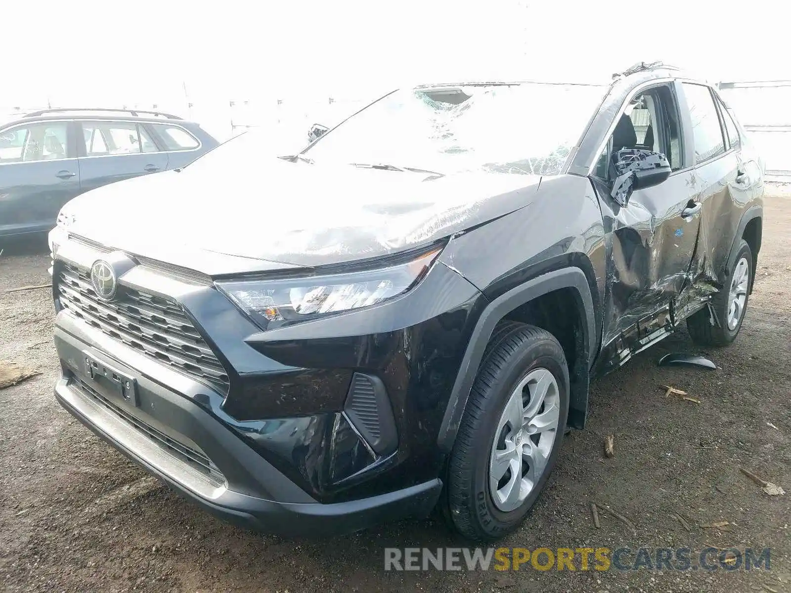 2 Photograph of a damaged car 2T3F1RFV8KW082489 TOYOTA RAV4 2019