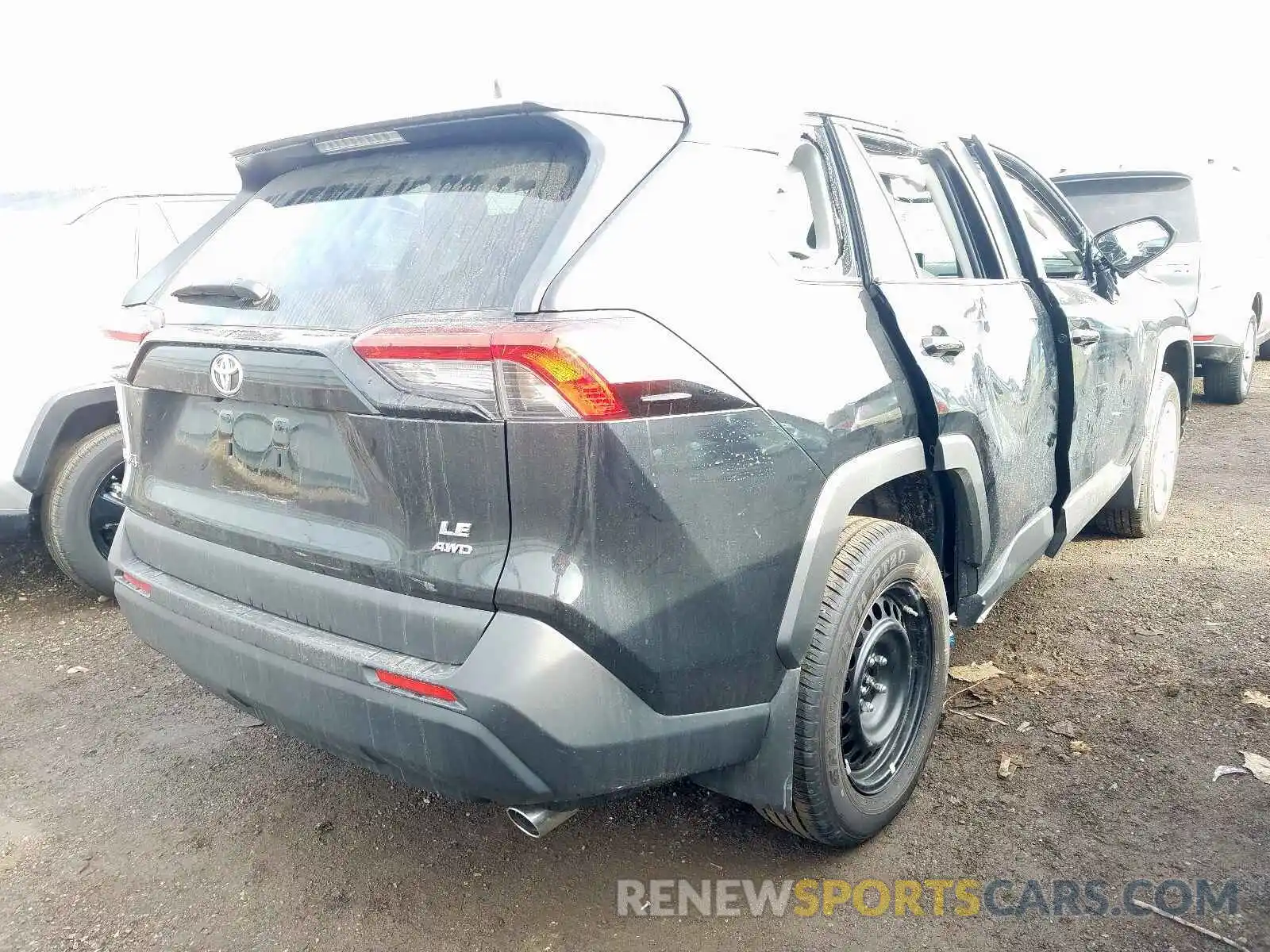 4 Photograph of a damaged car 2T3F1RFV8KW082489 TOYOTA RAV4 2019