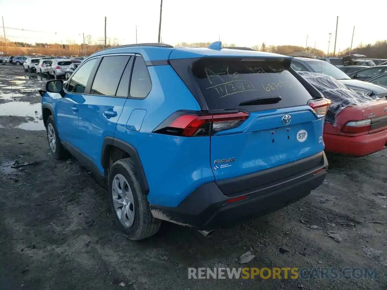 3 Photograph of a damaged car 2T3F1RFV9KC026272 TOYOTA RAV4 2019