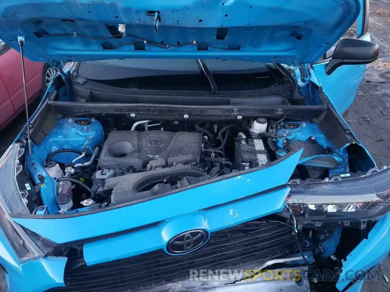 7 Photograph of a damaged car 2T3F1RFV9KC026272 TOYOTA RAV4 2019