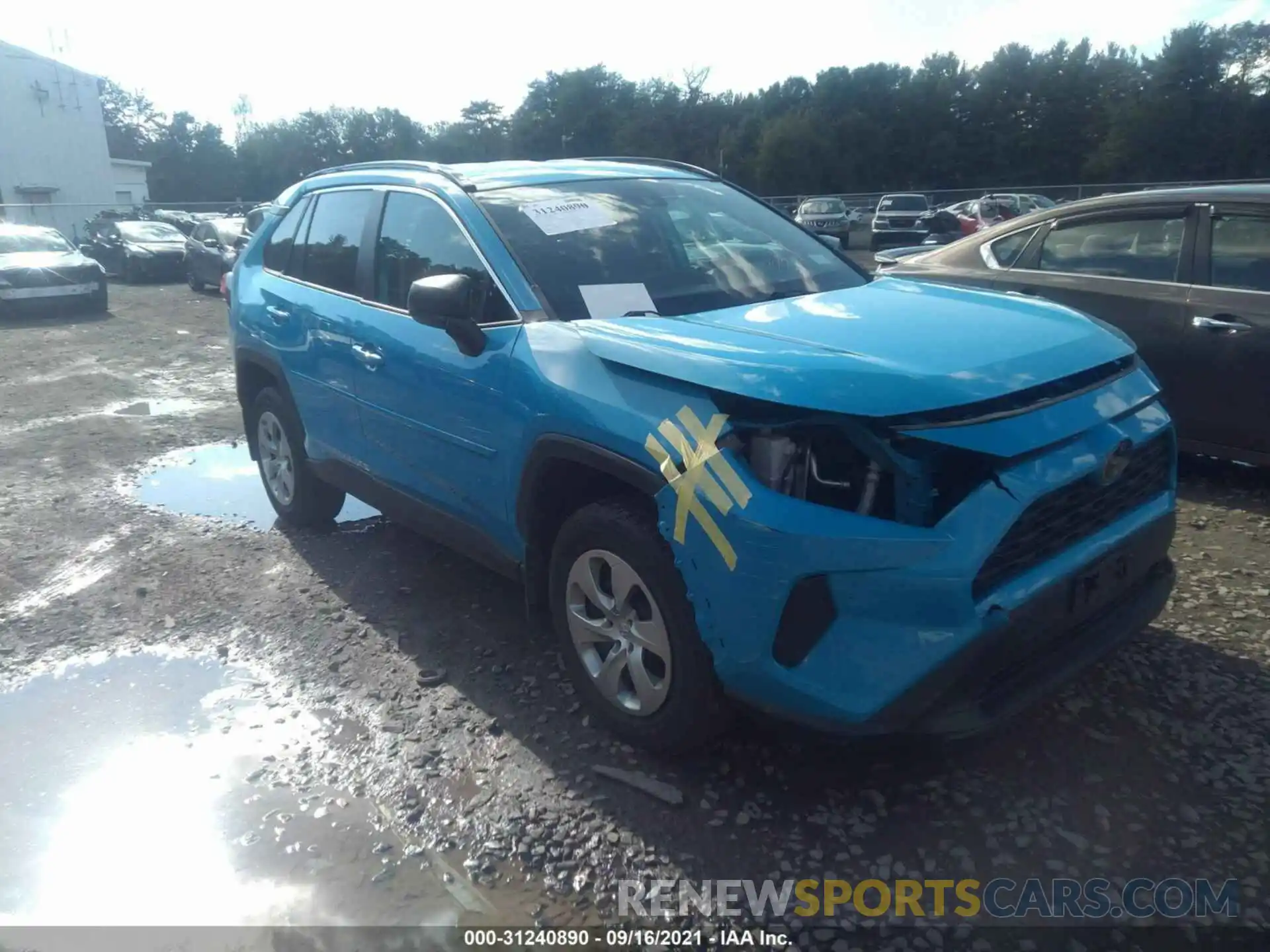 1 Photograph of a damaged car 2T3F1RFV9KC036980 TOYOTA RAV4 2019