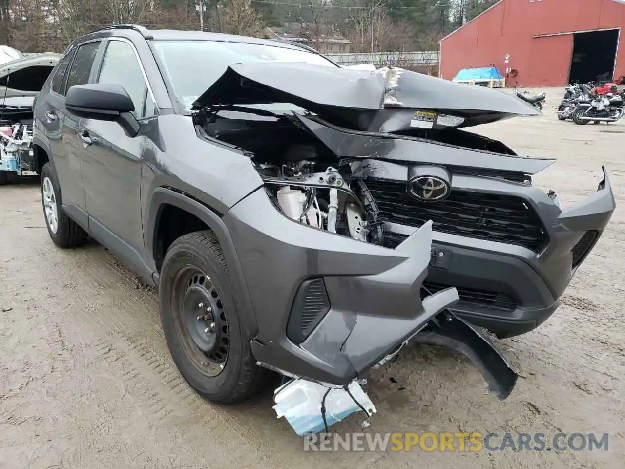 1 Photograph of a damaged car 2T3F1RFV9KC044867 TOYOTA RAV4 2019