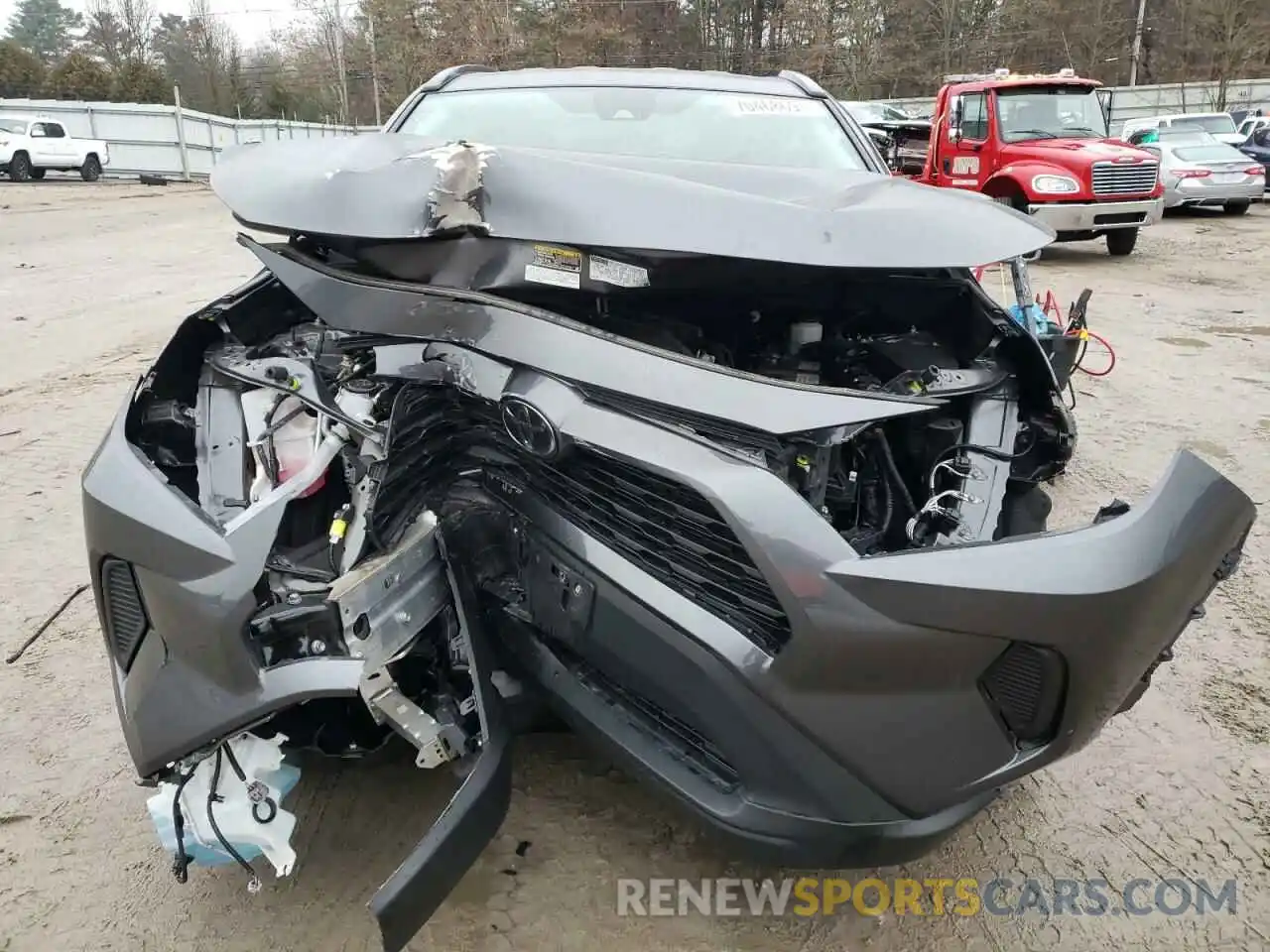 9 Photograph of a damaged car 2T3F1RFV9KC044867 TOYOTA RAV4 2019