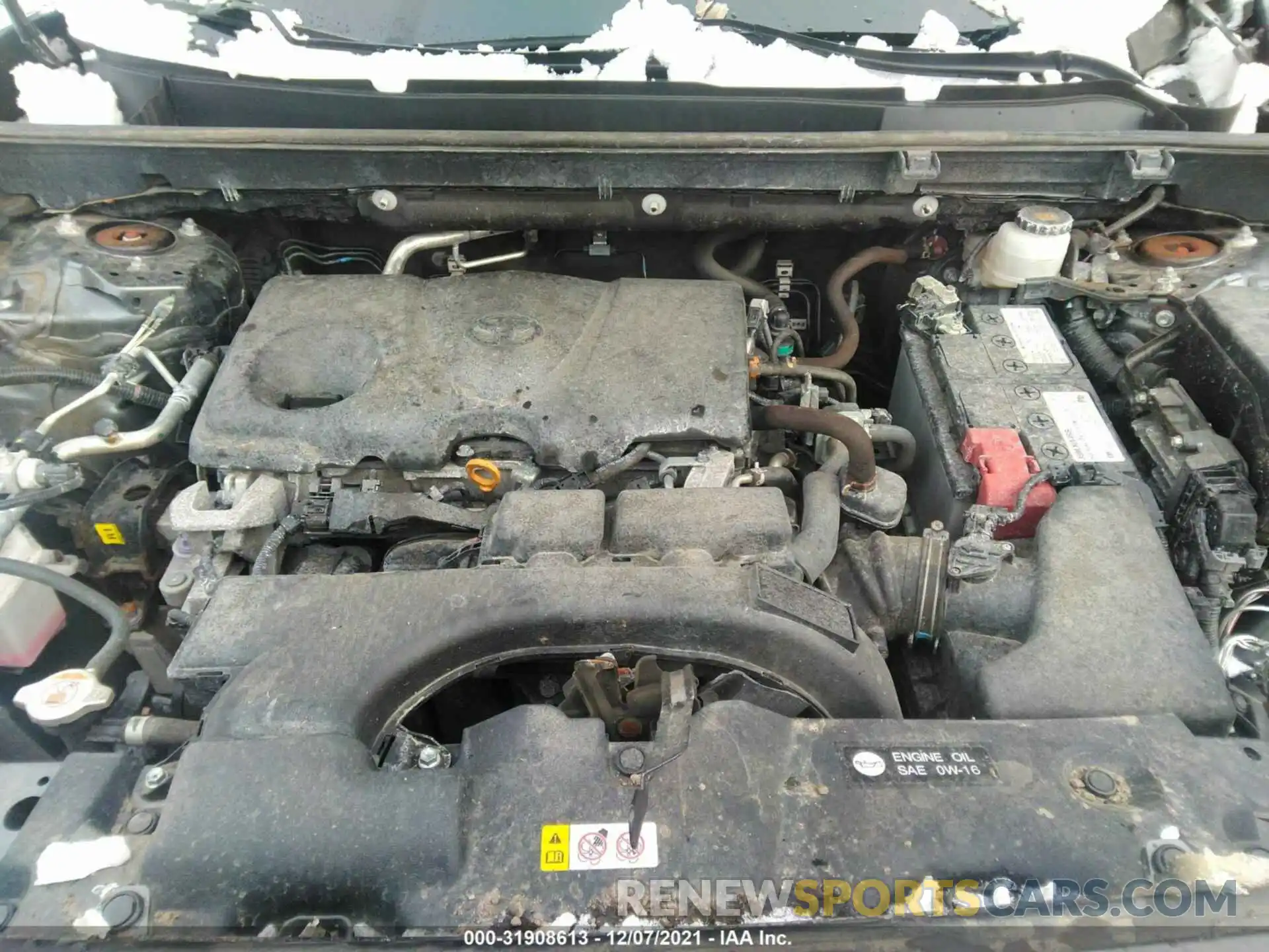 10 Photograph of a damaged car 2T3F1RFV9KC049003 TOYOTA RAV4 2019