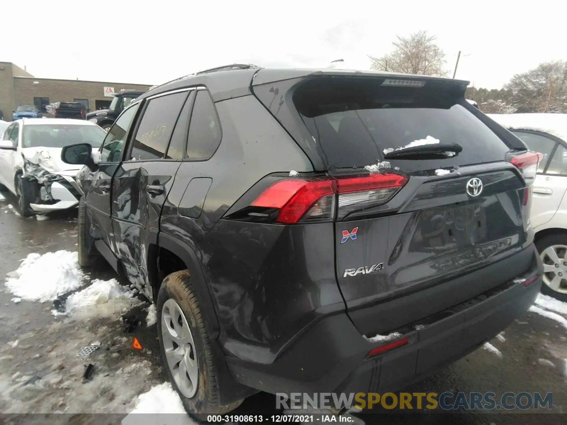 3 Photograph of a damaged car 2T3F1RFV9KC049003 TOYOTA RAV4 2019