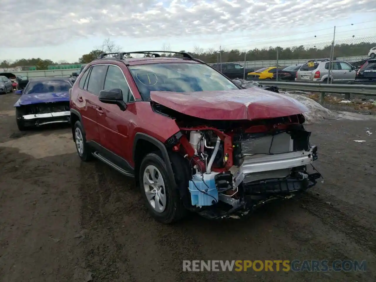 1 Фотография поврежденного автомобиля 2T3F1RFV9KC055240 TOYOTA RAV4 2019