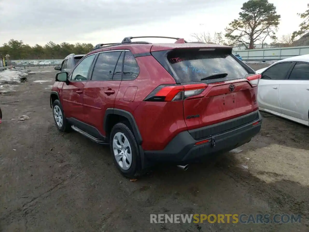 3 Photograph of a damaged car 2T3F1RFV9KC055240 TOYOTA RAV4 2019