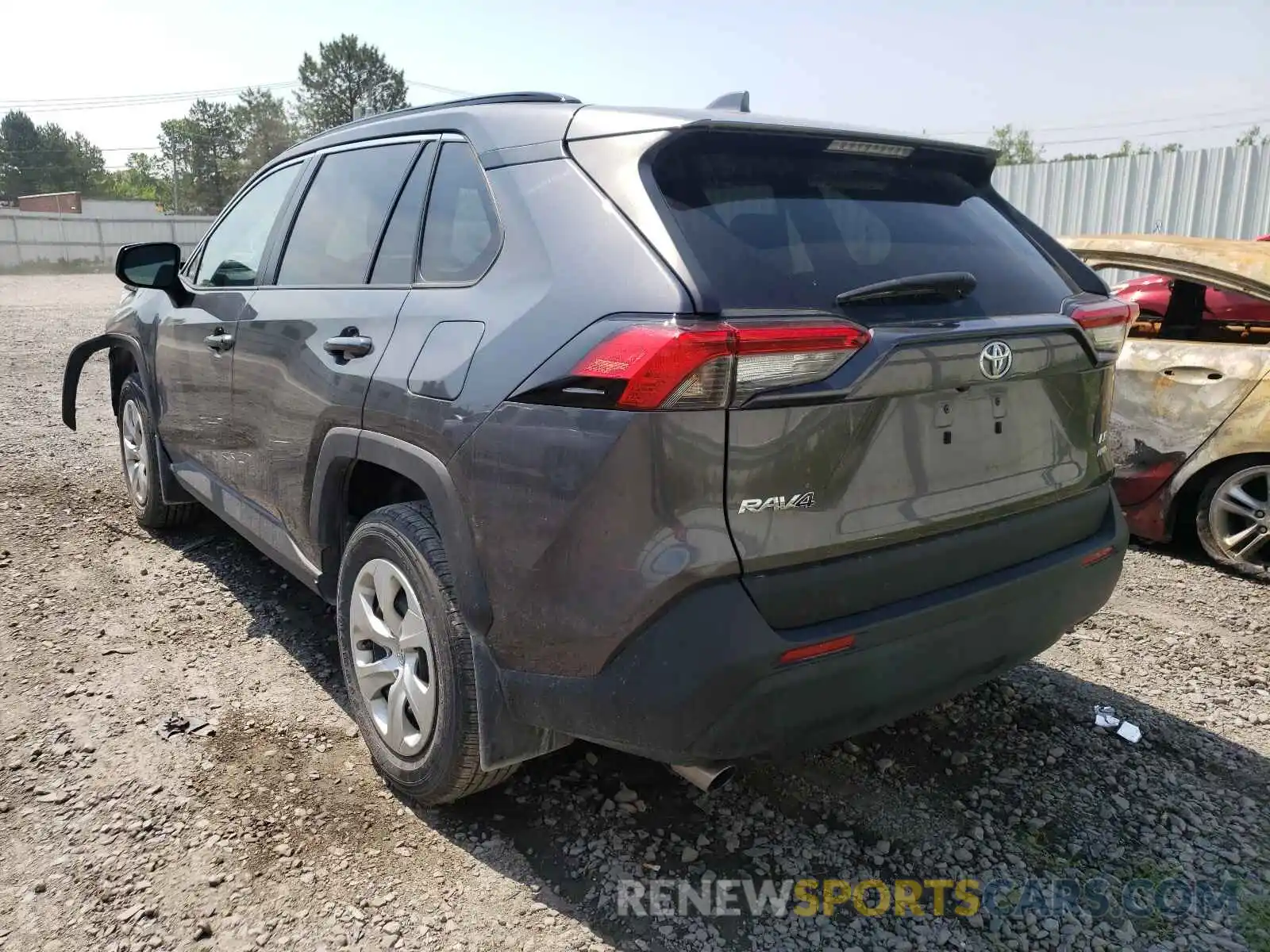 3 Photograph of a damaged car 2T3F1RFV9KC055805 TOYOTA RAV4 2019